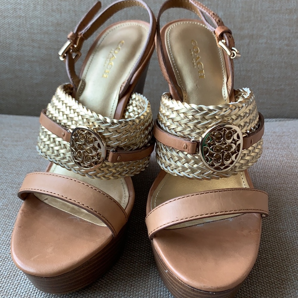 Coach Wedge Sandals